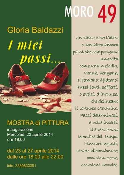 Gloria Baldazzi - Locandina i miei passi
