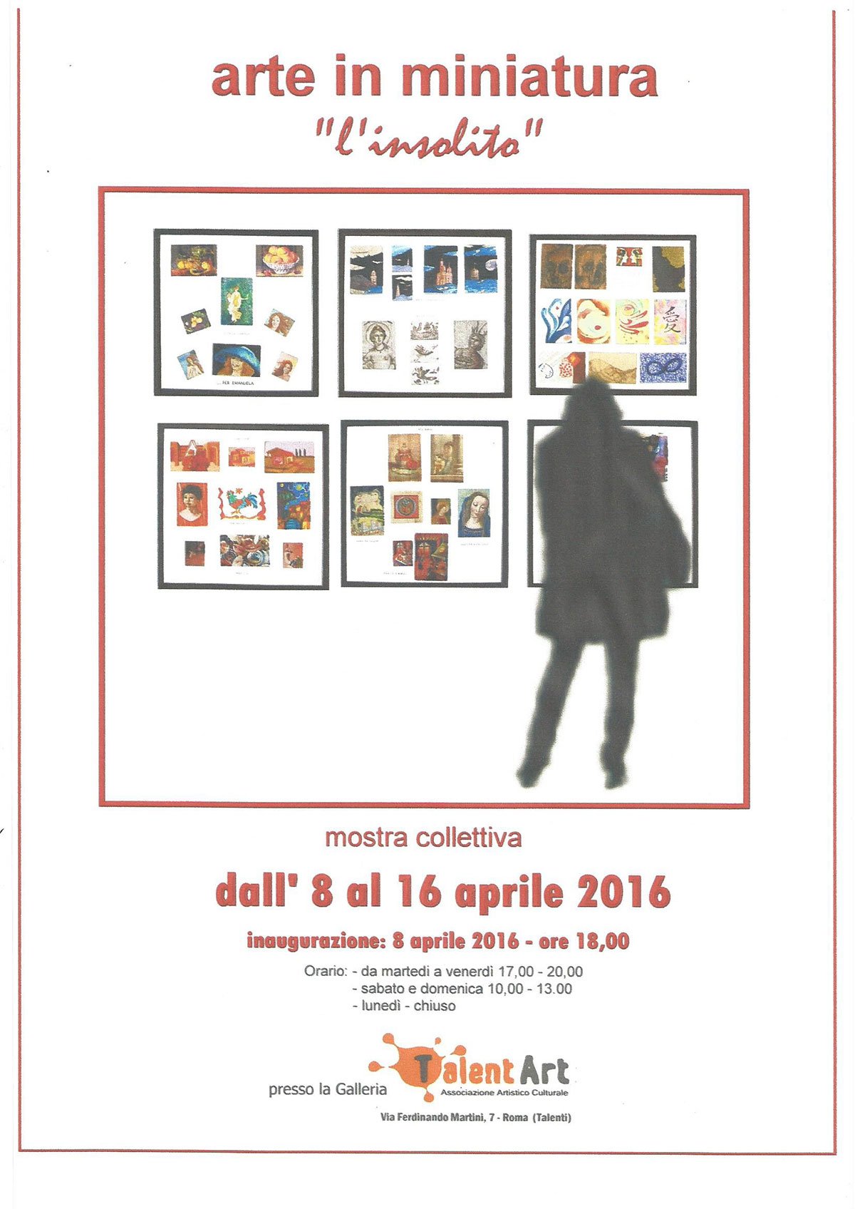locandina mostra l'insolito