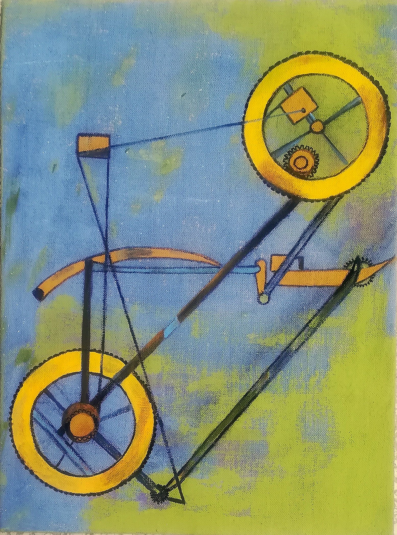 Studio per biciclo lunare
