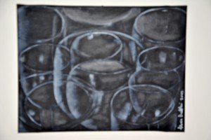 Gloria Baldazzi - Cristalli - olio su tela - 2012 - 33x43