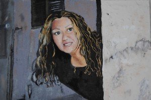 Gloria Baldazzi - Rebecca - olio su tela - giugno 2012