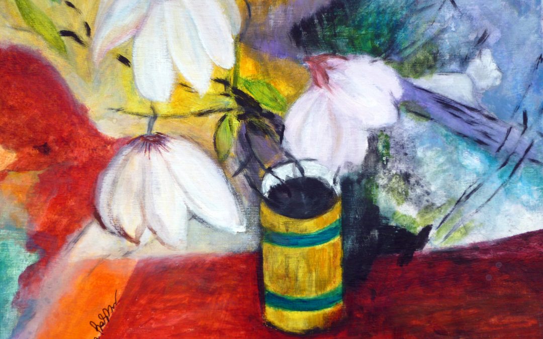 Fiori e vernice