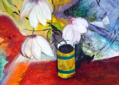 Fiori e vernice