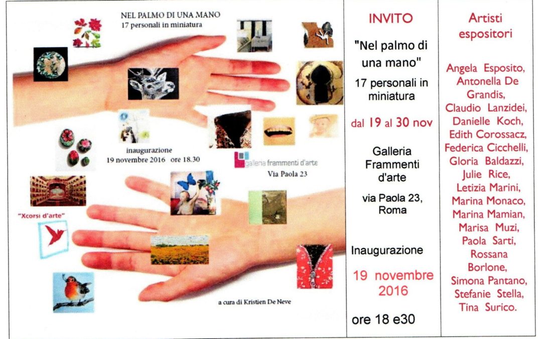 Mostra collettiva “Frammenti d’Arte”