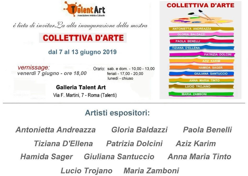 Mostra Collettiva di opere grafico/pittoriche “Dal reale al surreale”