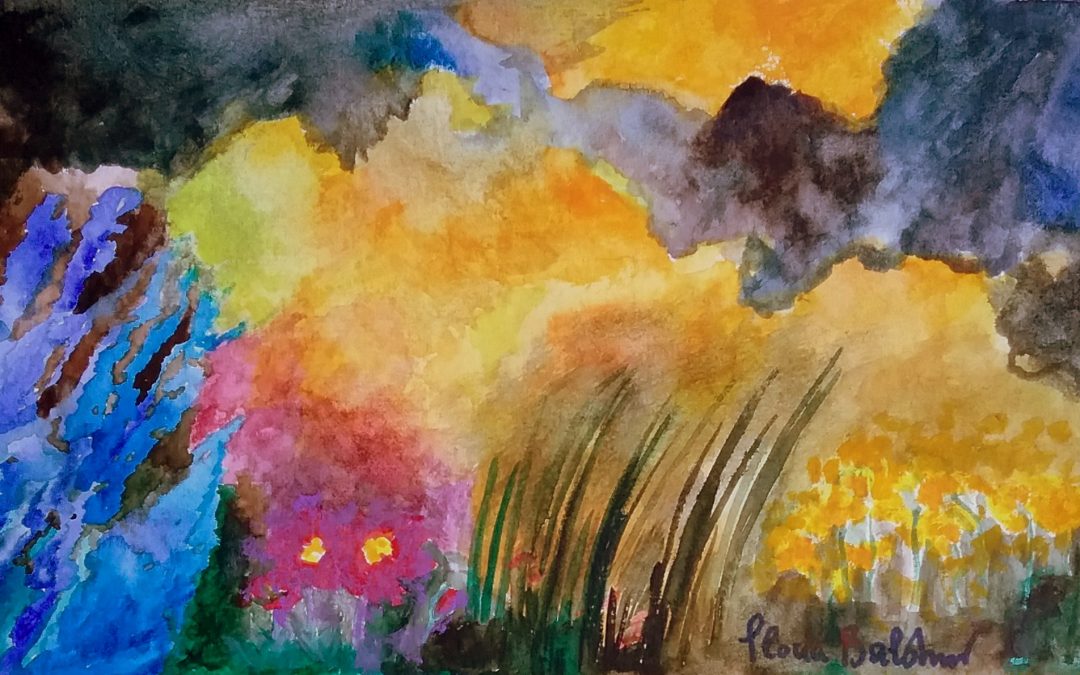 I meravigliosi colori di un temporale