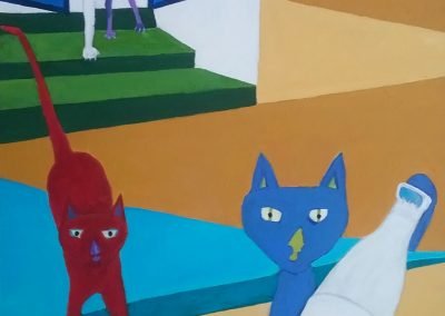 Un miao massaggia il cuore