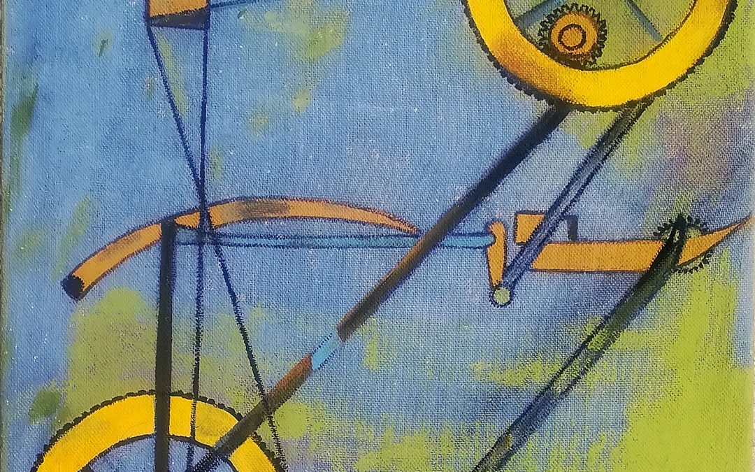 Studio per biciclo lunare