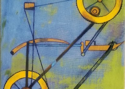 Studio per biciclo lunare